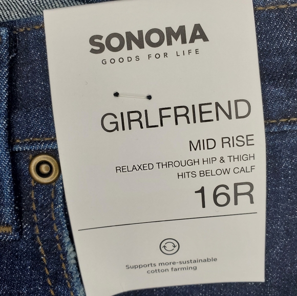 SANOMA girlfriend fit Bluejeans - Picture 4 of 7